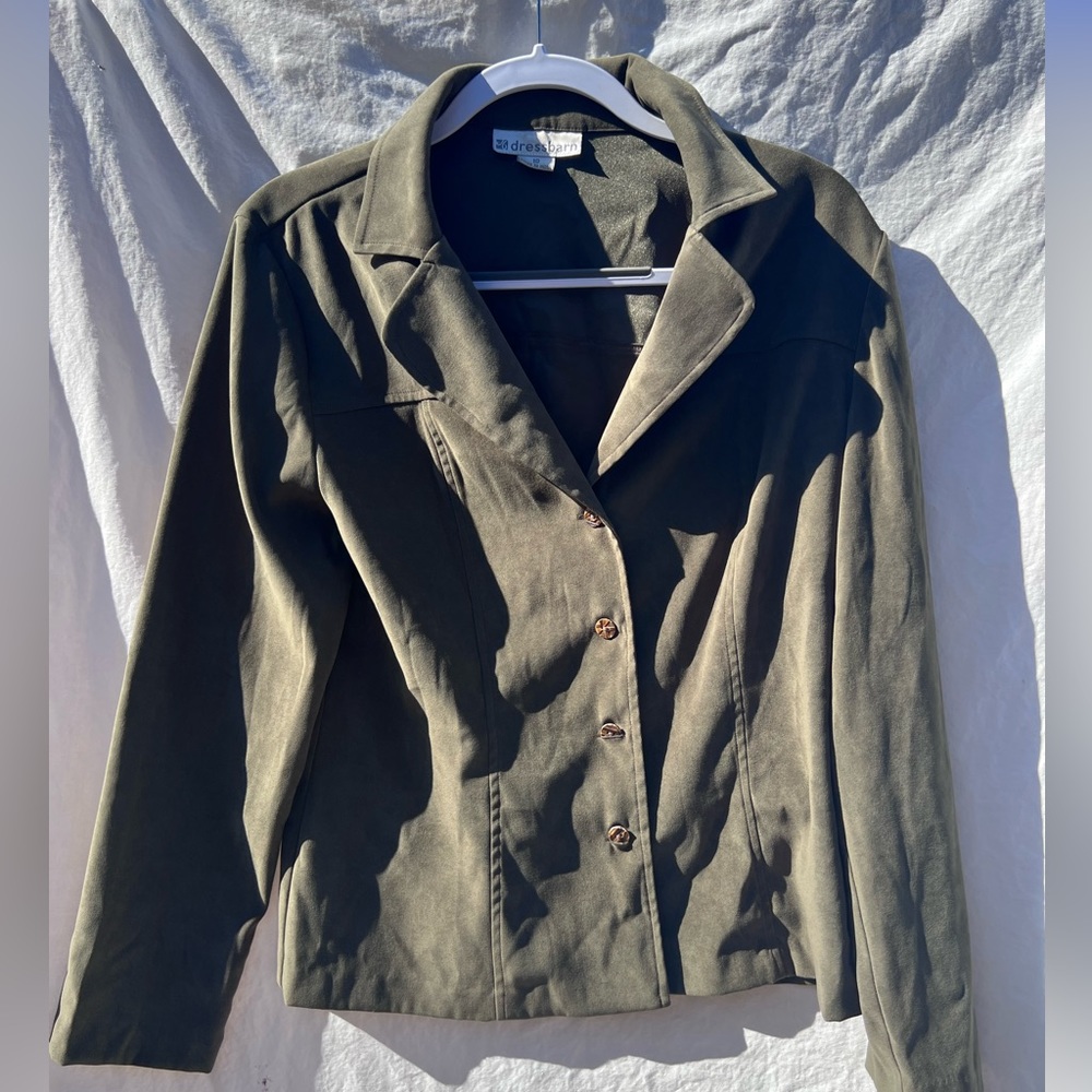dress Barn Button Up Spring Jacket